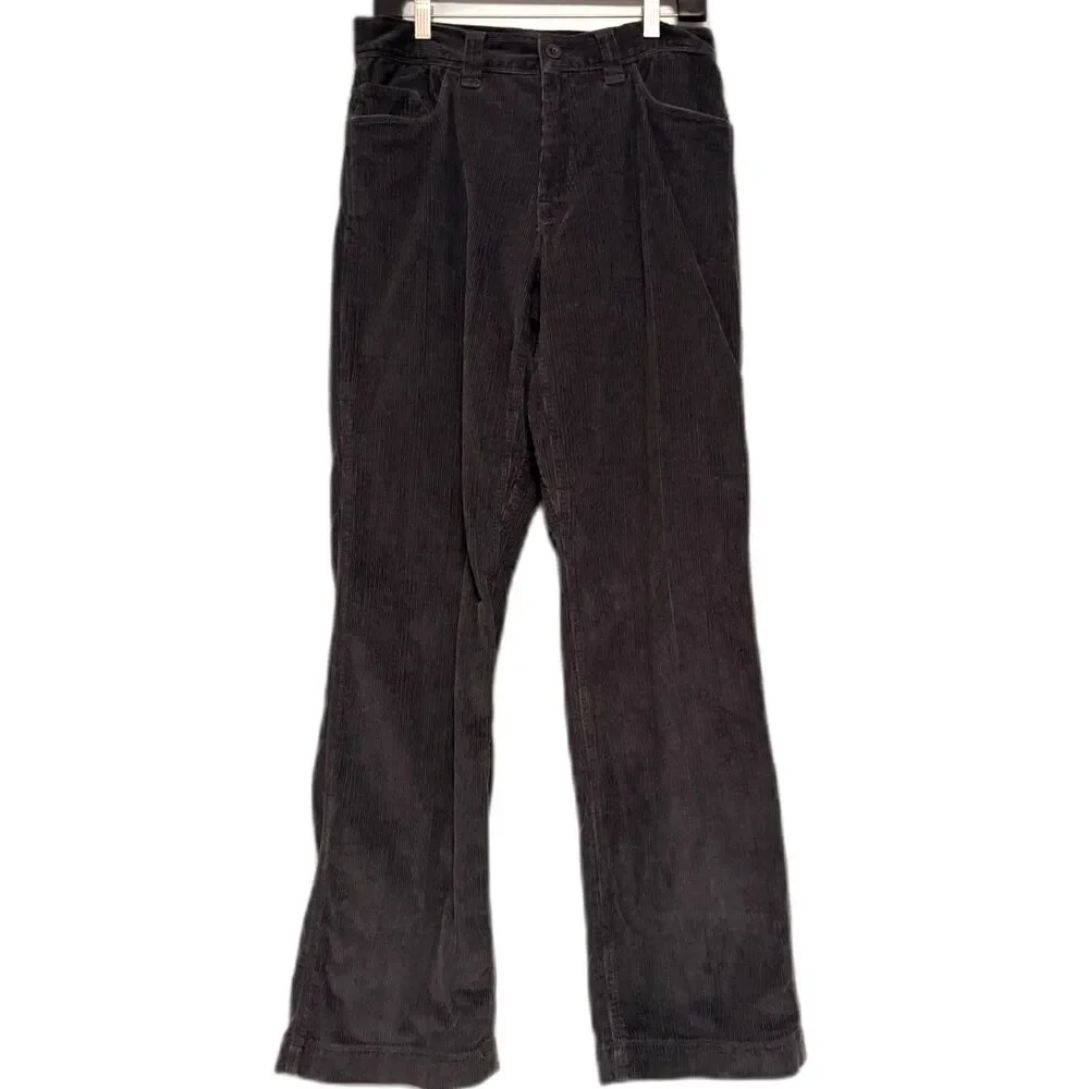 North Face Charcoal Gray Corduroy Utility Stretch Work Pants Men 30 R Gorpcore